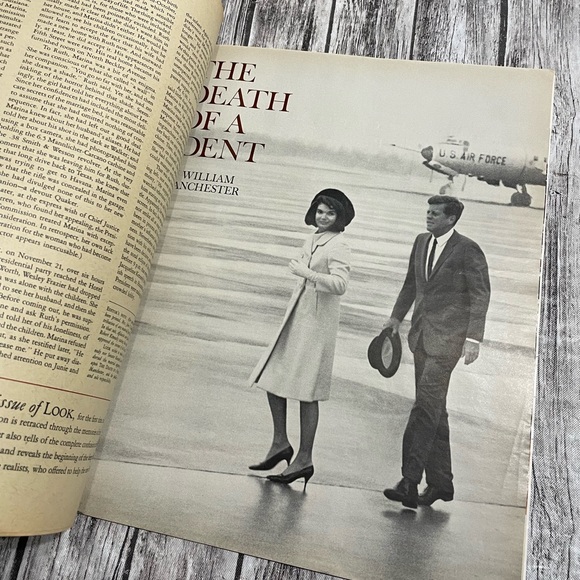 LOOK Magazine Vintage Publication January 24, 1967 The Death of a President JFK - Picture 4 of 5